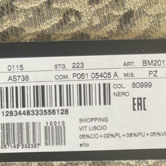 DOLCE & GABBANA Logo Embossed Tote Bag in Black - Picture 5 of 13